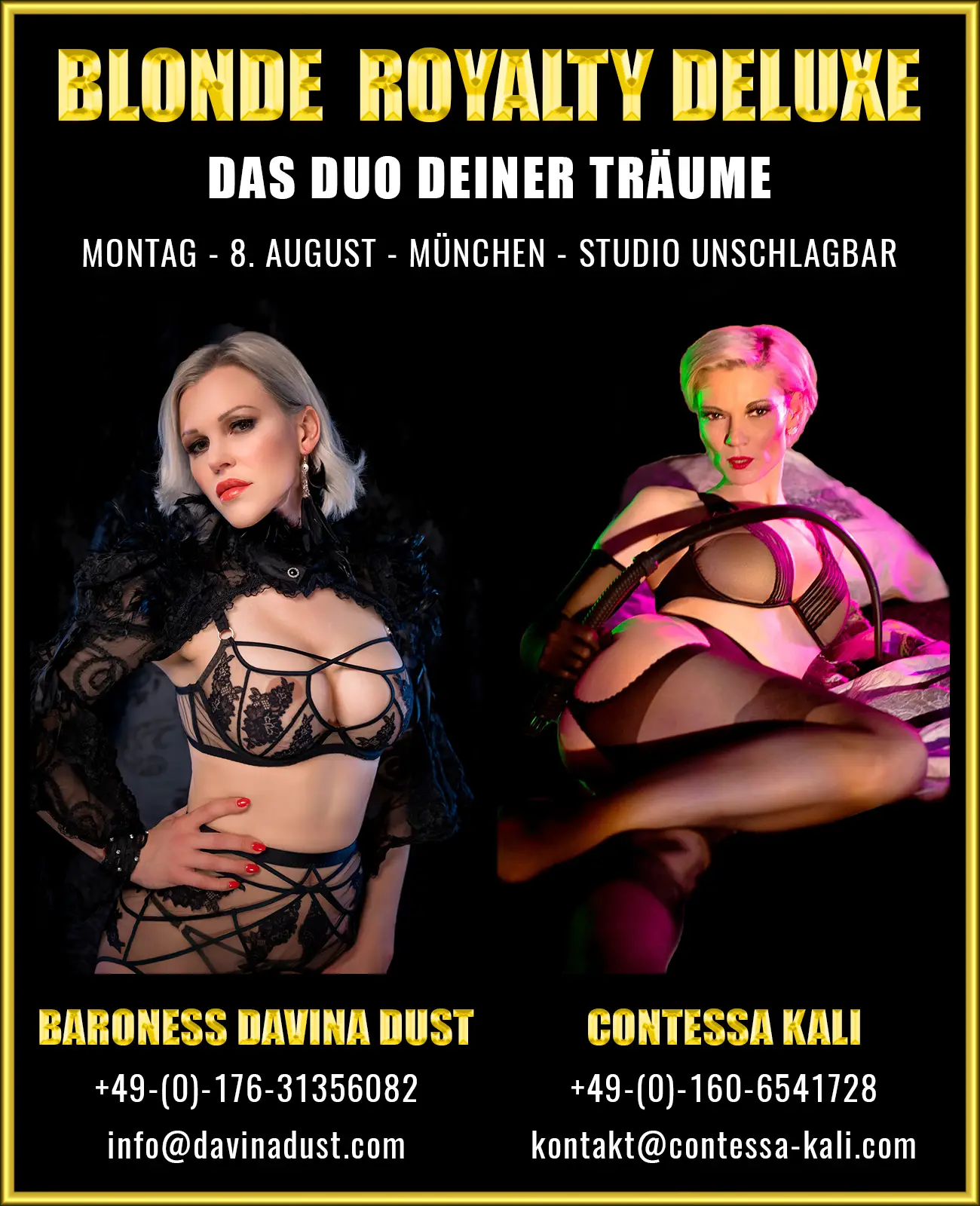 Blonde Royalty Deluxe - Im Duo mit Contessa Kali